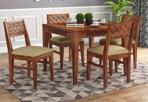 Amazon Dining Room, Four Seater Dining Table, Latest Dining Table, Wooden Dining Table Set, 8 Seater Dining Table, 4 Seater Dining Table, Dining Table Design Modern, Modern Dining Table Set, 6 Seater Dining Table