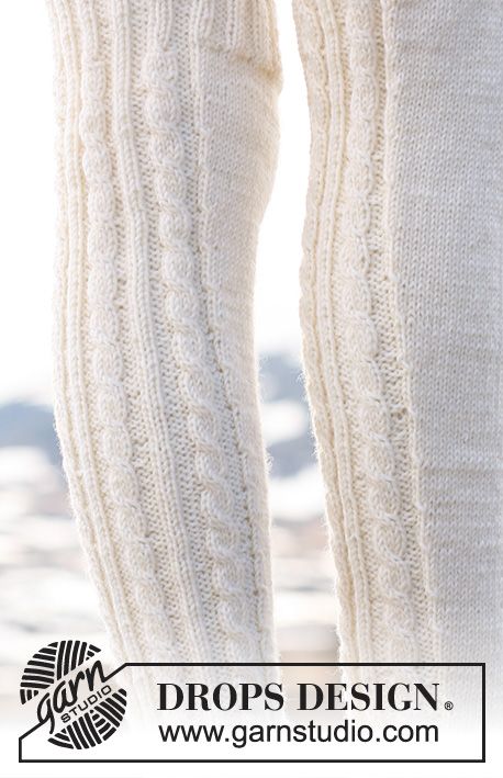 DROPS 114-38 - Free knitting pattern Thigh High Socks Knitting Pattern Free, Thigh High Socks Knitting Pattern, Cable Sock Knitting Pattern, Cable Knit Socks Pattern Free, Thigh High Knit Socks, Knitted Socks Free Pattern, Socks Knitting Pattern, Knit Slippers Free Pattern, Cable Knit Socks