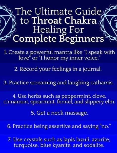 Throat Chakra Healing, Chakra Healing Meditation, Chakra Health, Chakra Affirmations, Healing Codes, Spiritual Cleansing, Spiritual Beliefs, Power Energy, Healing Meditation