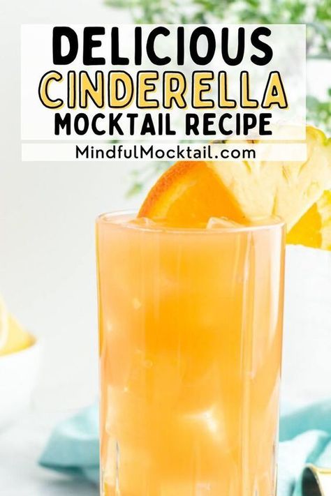 Mocktail Recipe Shaker, Citrus Mocktails Non Alcoholic, Orange Juice Mocktail Non Alcoholic, Orange Juice Mocktail Recipe, Sunshine Mocktail, Yellow Mocktails Non Alcoholic, Citrus Mocktail, Lemon Mocktail, Mock Cocktails