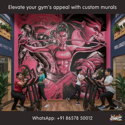 Turn Walls into Social Media Gold! Imagine your Gym or business adorned with vibrant murals that captivate and inspire. Let us turn your walls into a canvas, sharing your unique journey with the world. 🌟 🌿 Why Choose Us? Customized Designs Professional Artists Story-Driven Murals Showcase your passion, history, and vision with stunning mural art that leaves a lasting impression. Ready to let your walls speak? Contact us today! +91 8657850012 #muralart #storytelling #wallart #storytelling ... Gym Murals, Why Choose Us, Custom Murals, Mural Art, Storytelling, Mural, Custom Design, Gym, Social Media