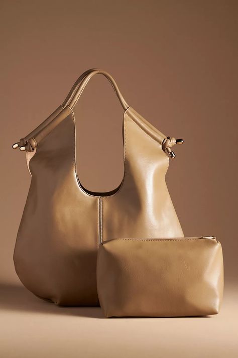 Melie Bianco Tracy Tote | Anthropologie Melie Bianco, Saddle Brown, Mini Tote, Large Tote Bag, Black Tote Bag, Large Tote, Green Bag, Womens Tote Bags, Leather Tote