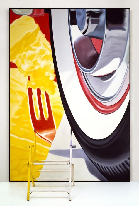 Director, 1964. (James Rosenquist) James Rosenquist, John Baldessari, Transportation Art, Robert Rauschenberg, John Charles, Jasper Johns, Pop Art Canvas, Celtic Fc, Roy Lichtenstein