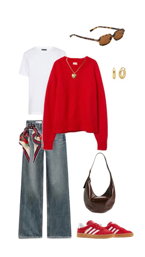 Zapatos y saco rojo Outfit Saco Rojo, Ootd, How To Wear