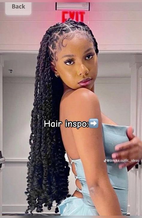 Medium Hairstyle, Box Braids Hairstyles For Black Women, Braids Hairstyles Pictures, Braided Cornrow Hairstyles, Cute Box Braids Hairstyles, Protective Hairstyles Braids, Hair Twist Styles, Pretty Braided Hairstyles, Girls Hairstyles Braids