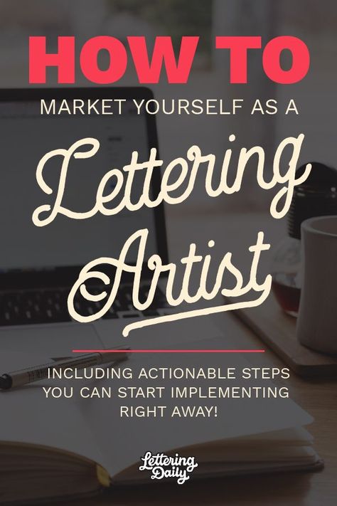 Are you struggling with marketing? You want to grow your audience and your business but nothing seems to be working out? Well you are in luck! In this post, Tom Ross of Design Cuts will share his tips on how you can successfully market yourself as a lettering artist.   #lettering #calligraphy #marketing #handlettering Hand Lettering Business, Artist Lettering, Free Tattoo Fonts, Handlettering Inspiration, Type Fonts, Sign Lettering, A Lettering, Market Yourself, Pinterest Guide