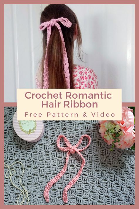 Feminine Crochet, Crochet Hair Bows, Cottagecore Crochet, Crochet Headband Tutorial, Crochet Hairband, Crochet Headband Pattern Free, Crochet Garden, Crochet Bows, Crochet Headband Pattern