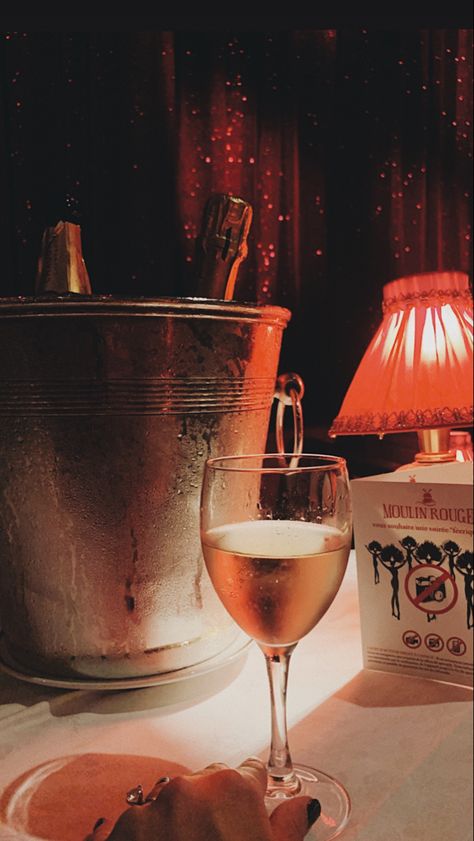 Champagne at moulin rouge in pigalle paris France Moulin Rouge Paris France, Moulin Rouge Aesthetic Paris, Satine Moulin Rouge Aesthetic, Burlesque Club Aesthetic, Brow Branding, Moulin Rouge Aesthetic, Cabaret Aesthetic, Velvet Moodboard, Moulin Rouge Party