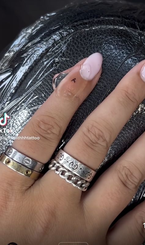 Finger Tattoos Letters, Finger Letter Tattoos, Letter B Tattoo, Small Letter Tattoo, Tattoo Alphabet, Tiny Finger Tattoos, J Tattoo, H Tattoo, Small Finger Tattoos