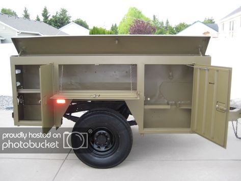 Bug Out Trailer, Accessoires 4x4, Camping Trailer Diy, Work Trailer, Jeep Trailer, Expedition Trailer, Adventure Trailers, Jeep Camping, Overland Trailer