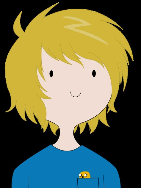 No Poo, Finn The Human, A Boy, Lei, Human, Hair, Blue