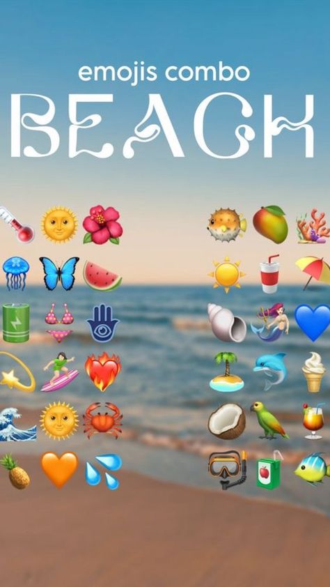 Check out M_____e_____y's Shuffles #beach #fyp #emojis #combo Best Emoji, Emoji Combos, Birthday Greetings Funny, Cool Emoji, Emoji Combinations, Terra Cotta Pot Crafts, Ocean Treasures, Birthday Greetings, Your Aesthetic