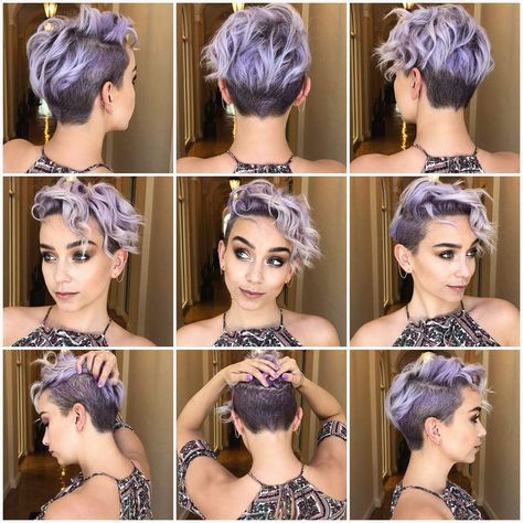 Short Pixie Haircuts, Undercut Hairstyles, Short Hair Styles Pixie, Shaved Hair, Pixie Hairstyles, Hair Today, Undercut, Heels Shoes, The Question