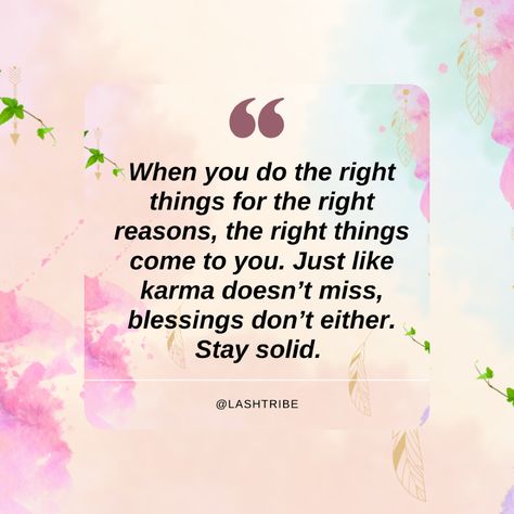 Karma’s Got Your Back 🌟

When you’re doing things for the right reasons, you’re setting yourself up for success. It’s like karma—what you put out there comes back to you, and blessings follow suit. 🙌 Keep your intentions pure and your actions genuine, and watch as the right opportunities and good vibes flow your way. 💫 Stay grounded and focused, and remember: what goes around, comes around. Keep shining! ✨ Your Back, Go Around, Good Vibes, Pure Products, Funny, Quotes