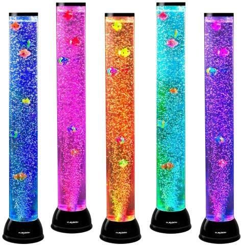 Fake Fish Tank, Sensory Equipment, Bubble Tube, Fish Lamp, Sensory Rooms, Tube Lamp, Acrylic Tube, Lamp Color, Led Color Changing Lights