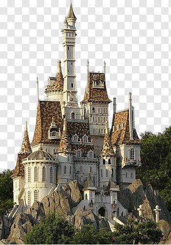 Istana Aesthetic, Beauty And The Beast Castle, Beast Castle, Castle Png, Castle Wallpaper, Beauty And The Beast Wallpaper, Doll Backgrounds, Beast's Castle, Frames Design Graphic