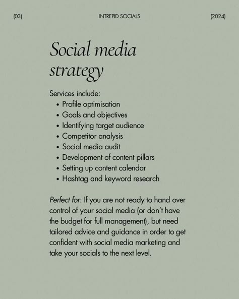 What can I actually do for you and your business?🤔 Enter the ultimate guide to my services as a social media manager📸 Whether you’re a new or growing beauty & wellness business struggling with growth or lack of direction and strategy, my services can get you on track to take your socials to the next level🚀 Not to mention, all service packages can be uniquely tallored to you and your needs, to make social media work for you and avoid a one size fits all aproach❤️‍🔥 Book your complementary c... How To Run Social Media For A Business, Starting A Social Media Business, Smm Service Packages, Social Media Management Packages, Social Media Manager Content, Social Media Strategy Template, Social Media Specialist, Social Media Marketing Planner, Social Media Management Business