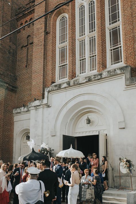 Hotel Peter And Paul Wedding, Hotel Peter And Paul, New Orleans Wedding Venues, Second Line Parade, Nola Wedding, Wedding Party Ideas, Wedding 2025, Church Ceremony, Second Line