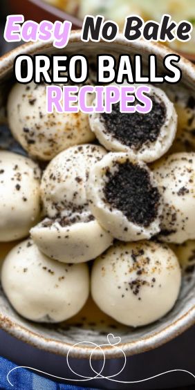 Easy No Bake Oreo Balls Oreo Balls Without Food Processor, Oreo Cake Balls Recipe, How To Make Oreo Balls, No Bake Cookie Balls, Oreo Ball Recipe, Oreo Balls Recipe 3 Ingredients, No Bake Oreo Balls, Easy Oreo Balls, Oreo Cake Balls