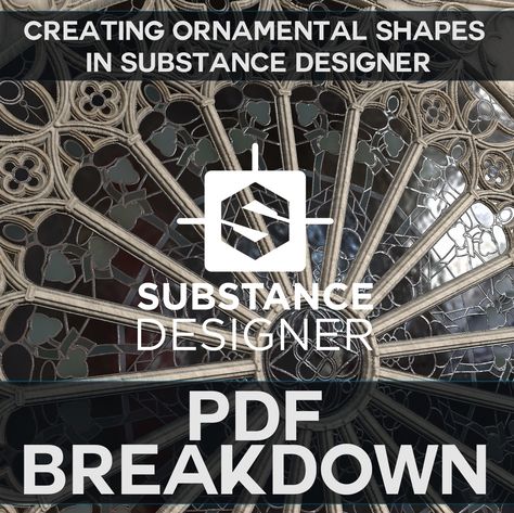 PDF Breakdown - Creating Ornamental Shapes in Substance Designer, Martin de Graaf on ArtStation at https://www.artstation.com/artwork/PDvqn Bamboo Fences, Substance Designer Tutorial, Zbrush Tutorial, Cinema 4d Tutorial, 3d Modeling Tutorial, Substance Designer, Bamboo Fence, Substance Painter, 3d Tutorial