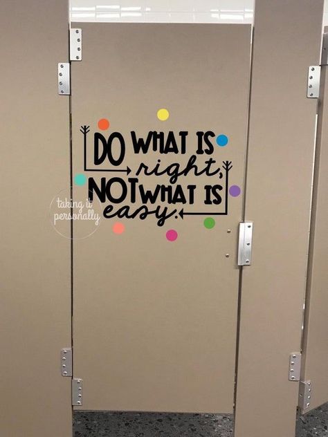 School Bathroom Decals / School Bathroom Stalls / Classroom Door / Bathroom Schools / School Bathroom Quotes / Bathroom Decal Kids  #decorationquote Check more at http://bilkagarden.party/school-bathroom-decals-school-bathroom-stalls-classroom-door-bathroom-schools-school-bathroom-quotes-bathroom-decal-kids/ Classroom Decals, School Restroom, Bathroom Stalls, Door Quotes, Diy Classroom Decorations, School Bathroom, Bathroom Stall, Bathroom Decals, Bathroom Quotes