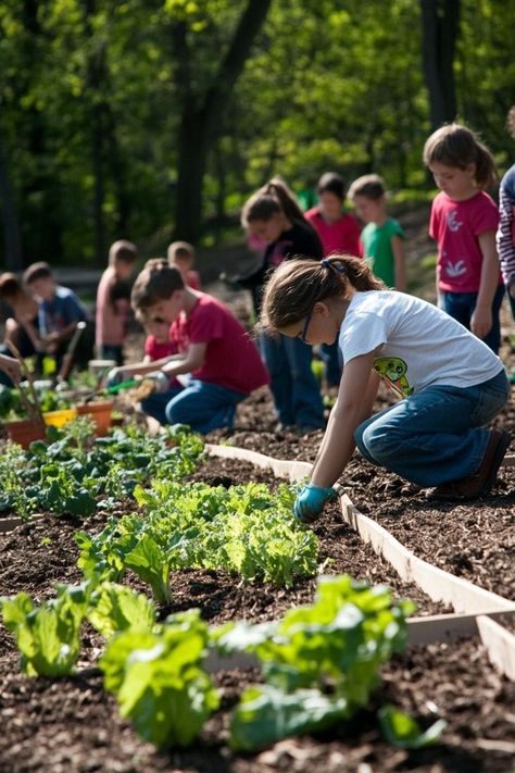 Involving Local Schools and Organizations in Community Gardens is a meaningful and sustainable choice for any community! 🏫🌿 Engage students and groups in gardening projects to foster environmental awareness and teamwork. Easy to implement and bursting with educational benefits, this involvement is perfect for creating a vibrant and inclusive garden space. Start building connections today! 🌱💚 #CommunityGardens #SustainableLiving #SchoolProjects #GreenCommunity Building Connections, Community Gardens, Gardening Projects, Building Community, Community Garden, Community Involvement, School Garden, School Community, Environmental Awareness