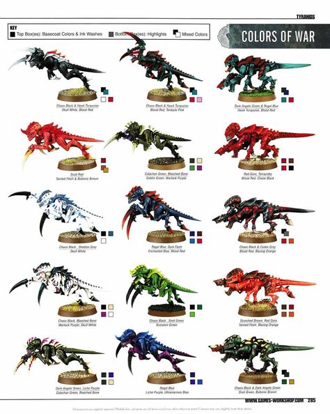 click to return to small image: c2005usp0285-01.htm. Tyranids Artwork, 40k Tyranids, Painted Miniatures, Tyranids Art, Warhammer 40k Tyranids Wallpaper, Tyranids 40k, Tyranids Color Scheme, Warhammer Painting, Warhammer Tyranids Art