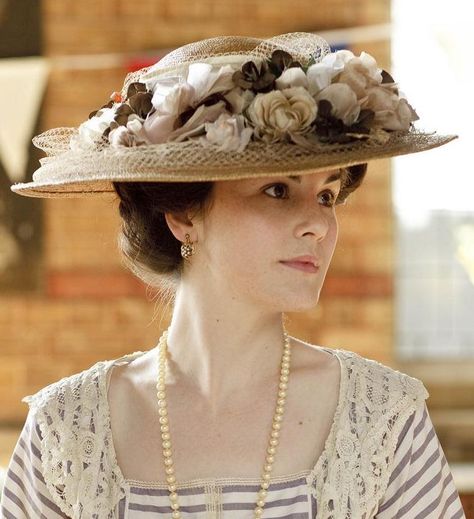 Edwardian Aesthetic, Edwardian Hats, Edwardian Hat, Historical Hats, Tea Hats, Victorian Hats, Lady Mary, Somewhere In Time, Ladies Hats