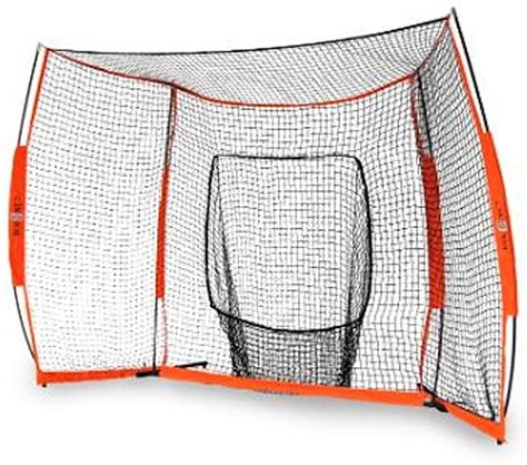 Amazon.com: Bownet 12' x 8' Portable Hitting Station with Net and Frame, orange : Sports & Outdoors Noise Barrier, Baseball Hitting, Softball Training, Field Work, Batting Cages, Sports Direct, Basketball Leagues, Softball Players, Basketball Uniforms