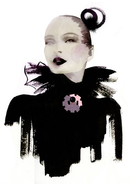 by Cecilia Carlstedt  (for the Sunday Telegraph) Ink Fashion Illustration, Capital Gains, Financial Investment, Art Masterpieces, Fashion Illustration Watercolor, Jewelry Illustration, Bank Accounts, Out Of The Blue, Illustrator Artist