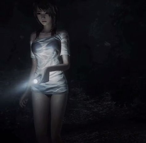 Horror Protagonist, Horror Game Protagonist, Game Protagonist, Game Girl, Horror Style, Japanese Horror, Horror Video Games, Fatal Frame, Japon Illustration