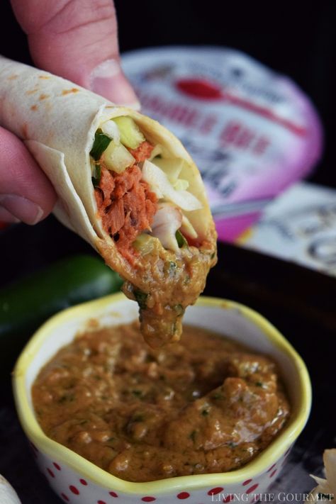 {AD} Whether you're on the go or looking for something simple and satisfying, these Spicy Thai Tuna Wraps with Peanut Sauce ft. Bumble Bee® Seasoned Tuna Pouch with Spoon are sure to hit the spot! Tuna Wraps, Super Bowl Party Snacks, Tuna Wrap, Fancy Appetizers, Lent Recipes, Healthy Eating Snacks, Grilled Dinner, Spicy Thai, Awesome Food