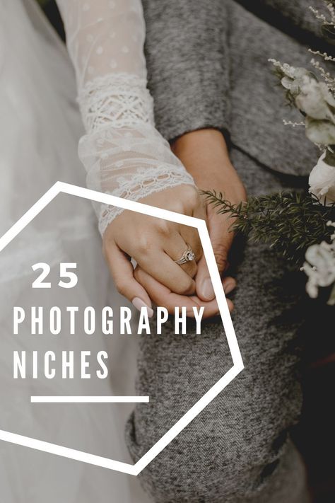 Are you just a wedding photographer? Why not try one of the many other photography niches out there? There are so many to list but we picked the top 25. Photography Studio Names, Photography Niches, Learn Yoga Poses, Photography Jobs, Business Portrait, Photography Packaging, Unique Photography, Types Of Photography, Learning Photography