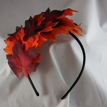 Autumn Goddess, The Wizard Of Oz Costumes, Goddess Headband, Fall Flower Crown, Fall Headband, Fall Headbands, Autumn Witch, Headband Crown, Wedding Hairstyles Bridesmaid