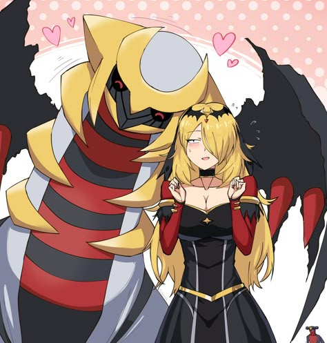 Cynthia: Image Gallery - Page 3 | Know Your Meme Giratina Pokemon, Lusamine Pokemon, Pokemon Cynthia, Pokemon W, Ghost Pokemon, Bleach Anime Ichigo, Pokemon Gijinka, Pokemon Waifu, Anime Bleach