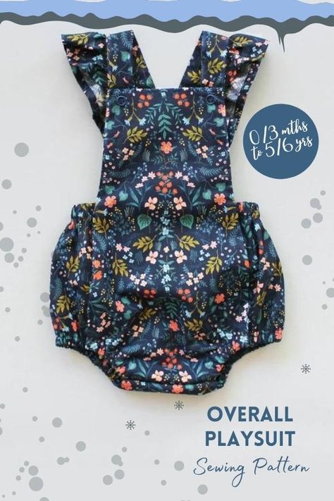 Infant Clothes Patterns Free Sewing, Diy Bubble Romper, Sewing Patterns For Newborns, Infant Patterns Sewing, Infant Romper Pattern Free, Free Baby Clothes Patterns Sewing Jumpsuits & Rompers, Baby Patterns Free Sewing, Sewing Newborn Clothes, Baby Girl Patterns Sewing