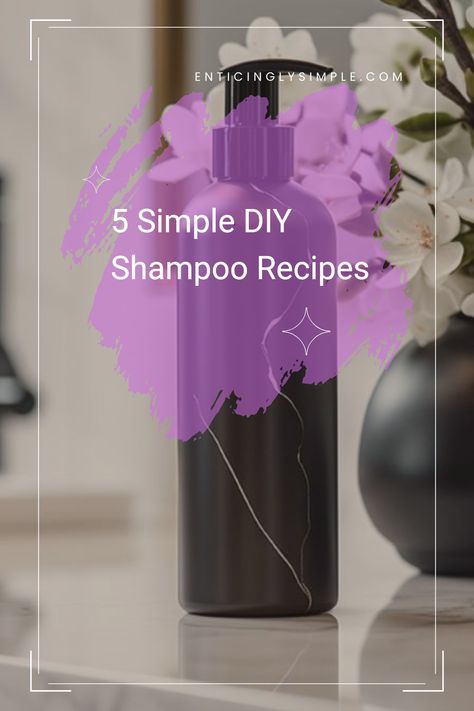 Create your own haircare solutions with these 5 simple DIY shampoo recipes that don’t require castile soap. These all-natural options prove effective in keeping your hair cleansed and nourished using ingredients you can easily find at home. From coconut milk shampoos to herbal infusions, each recipe is designed for various hair types, providing gentle yet effective cleansing. Say goodbye to store-bought shampoos loaded with chemicals and try out these nourishing alternatives that promote healthy hair. Castille Soap Shampoo, Home Made Shampoo Recipes, Beard Wash Recipe, Diy Hair Shampoo, Shampoo Diy, Diy Shampoo Recipe, Diy Beard, Coconut Milk Shampoo, Herbal Shampoo