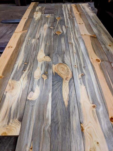 Why our Beetle Kill Blue Pine is the Best - Sustainable Lumber Company Stain Pine, Timber Wall Panels, Beetle Kill Pine, Pine Flooring, Blue Pine, Stain On Pine, Pine Walls, Ponderosa Pine, Pine Furniture