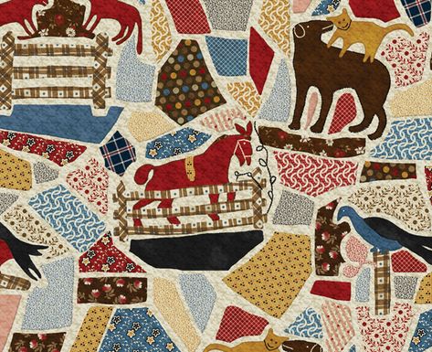 Tiled Quilt, Quirky Home Decor, Fabric Inspiration, Antique Quilts, Panel Quilts, Applique Quilts, Crazy Quilts, Beautiful Quilts, Modern Quilts