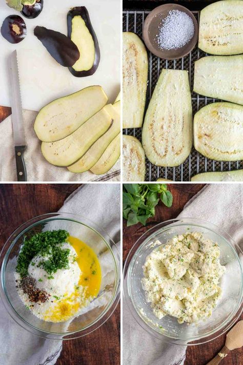 Eggplant Ricotta Roll Ups, Eggplant Stuffed With Ricotta, Eggplant Parmesan Roll Ups, Eggplant Lasagna Roll Ups, Easy Eggplant Rollatini Recipe, Baked Eggplant Rollatini, Eggplant Rollatini Recipe Healthy, Eggplant And Ricotta Recipes, Eggplant Rolitini