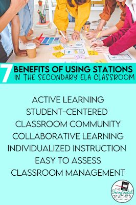 Active Learning Strategies, Cooperative Learning Strategies, Secondary Ela Classroom, Student Centered Classroom, Classroom Assessment, Classroom Essentials, Literature Lessons, Student Centered Learning, Building Classroom Community