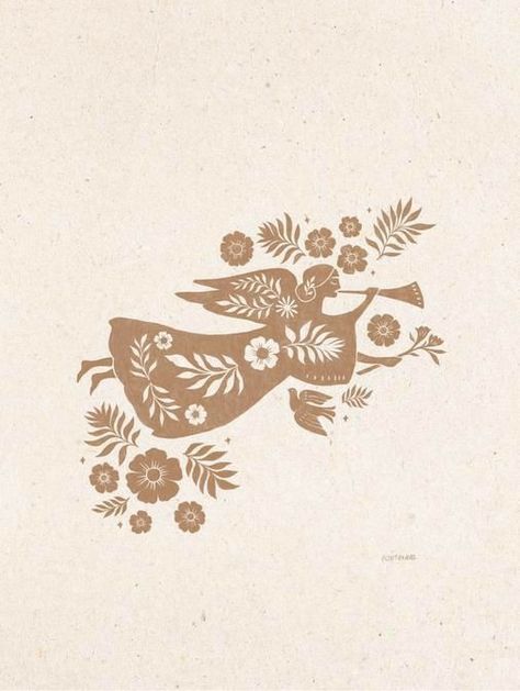 Resort Branding, Angel Illustration, Folk Illustration, Hotel And Resort, Scandinavian Folk Art, Woman Illustration, Branding Logo Design, Web Designer, Christmas Illustration