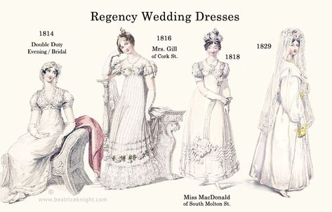 Regency Wedding dresses Regency Era Wedding, Regency Wedding Dress, White Dress Bridal, Regency Wedding, White Lace Skirt, Bridal Attire, Court Dresses, White Wedding Gowns, Regency Dress