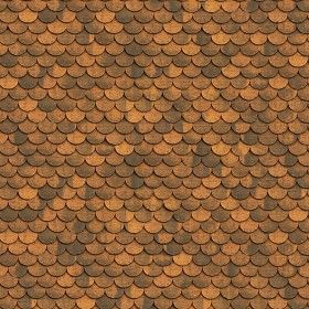 Textures Texture seamless | Grand cru Ecaille shingles clay roof tile texture seamless 03499 | Textures - ARCHITECTURE - ROOFINGS - Clay roofs | Sketchuptexture Roof Tiles Design, Rendering Textures, Tile Texture Seamless, Roof Texture, Roof Materials, Laminate Texture, Texture Architecture, Textures Architecture, Clay Roof Tiles