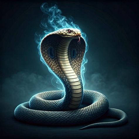 Photorealistic smoky graceful, The Great King Cobra "Hamadryad" beautiful made from smoke against the background of fog. Fumigate. Smoke art. Created with Generative AI technology. #jaw #organism #art #gas #electricblue #flashphotography #neonlights #artdrawing #artistic #showyourwork #artfido #artshub #creativityfound #illustrator #letteringart #typography #letteringchallenge #letterfolk #blues #bluesteel #warmvibes @nightcafestudio King Cobra Snake, Medusa Art, Crown Tattoo Design, Android Wallpaper Art, Cobra Snake, Lettering Challenge, Cute Snake, King Cobra, Great King