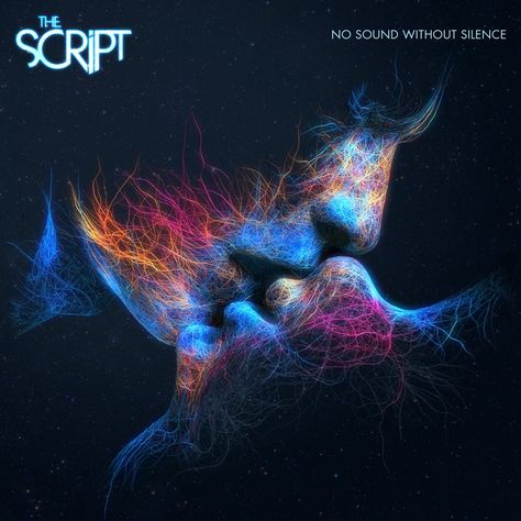 The Script - No sound without silence album cover in cooperation with AMP Visual. Based on the artwork "Last Kiss" Ja I Ty, Flame Art, Twin Souls, Twin Flame Love, Psy Art, Soul Connection, Shiva Shakti, Album Cover Design, Cover Artwork