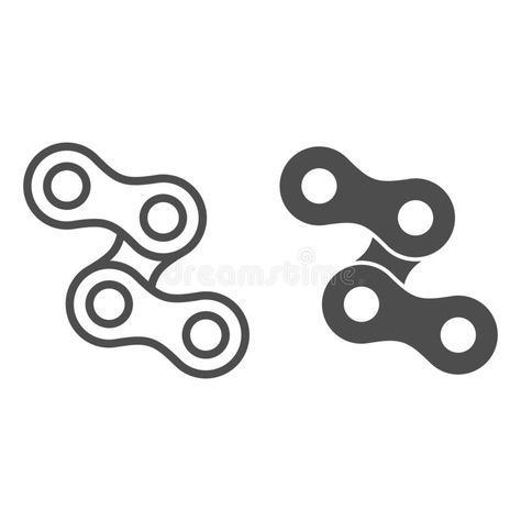 Bicycle chain line and solid icon, bicycle concept, chains sign on white backgro #Sponsored , #paid, #Affiliate, #line, #Bicycle, #chain, #solid Background Bike, Bike Logo, Bicycle Chains, Motorcycle Chain, Link Art, Bicycle Chain, Thread Art, Bike Chain, Beauty Queen