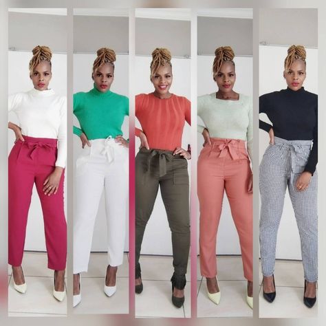 High Waist Dress Pants, Pants With Bow, Bow Pants, Bow Outfit, Belt Pants, High Waisted Dress Pants, Bow Belt, Elegant Styles, Belted Pants