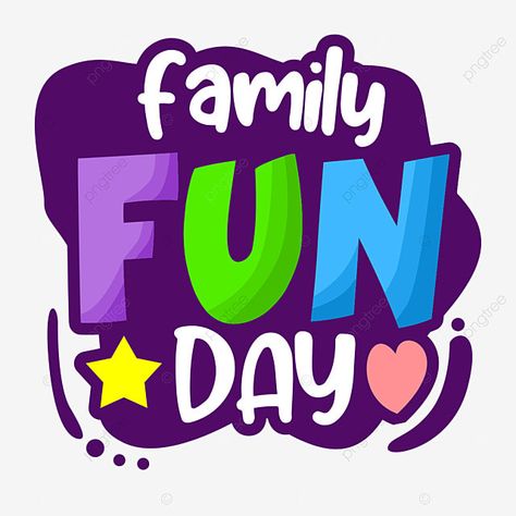 Family Day Shirts Design, We Are Family Logo, Family Fun Day Shirts, Fun Day Poster Design, Family Logo Ideas, Family Fun Day Poster, Family Gathering Design, Family Day Poster, School Event Poster