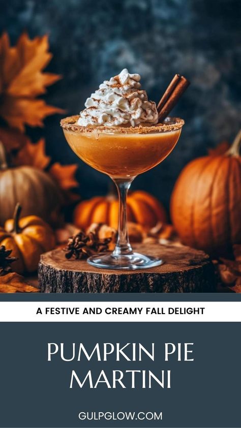 Pumpkin Pie Martini: A Festive and Creamy Fall Delight